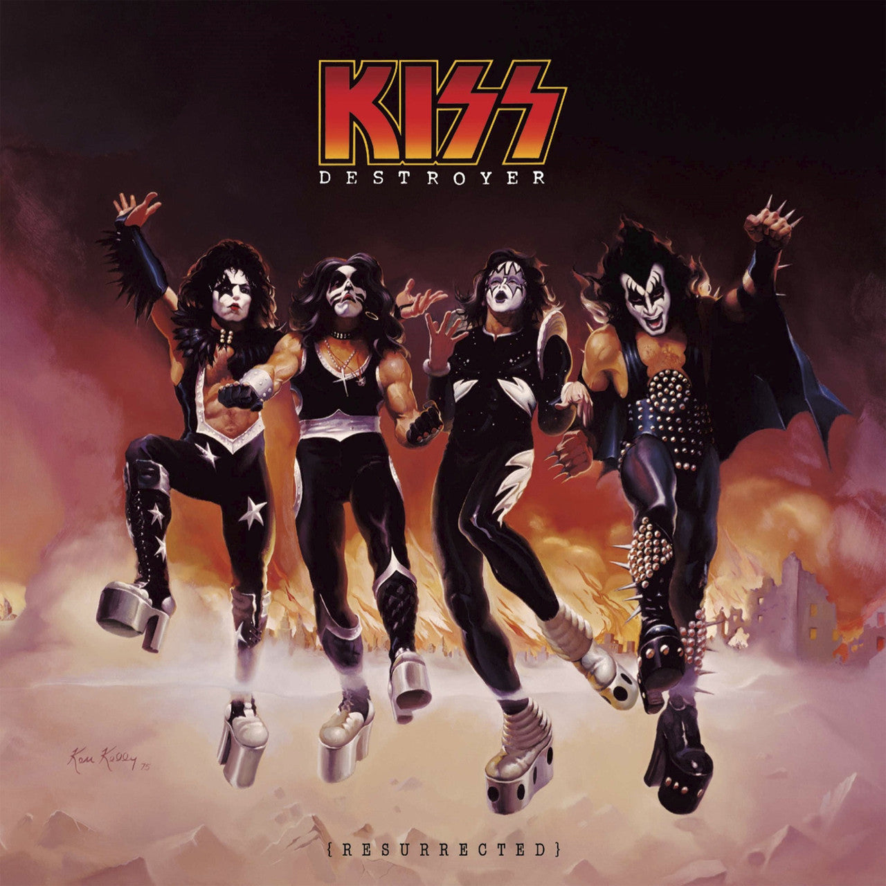 Kiss- Destroyer (Resurrected) LP (Translucent Orange Vinyl)