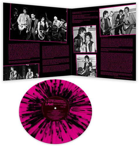 Johnny Thunders & Heartbreakers- L.A.M.F. Live At The Village Gate 1977 - pink/black splatter