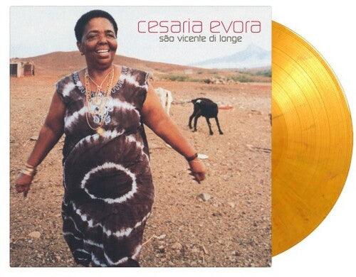 Cesaria Evora- Sao Vicente Di Longe - Limited 180-Gram Orange & Black Marble Colored Vinyl