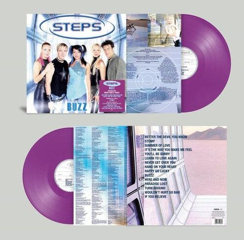 The Steps- Buzz - 140-Gram Neon Violet Colored Vinyl