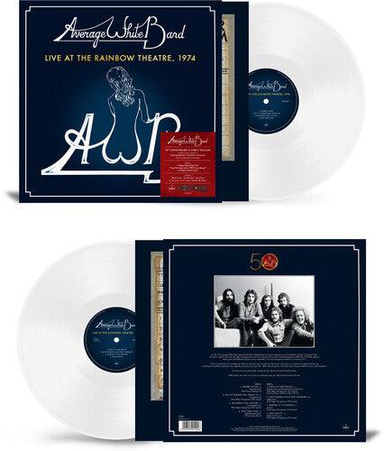 Average White Band- Live At The Rainbow Theatre 1974 (White Vinyl) -RSD24