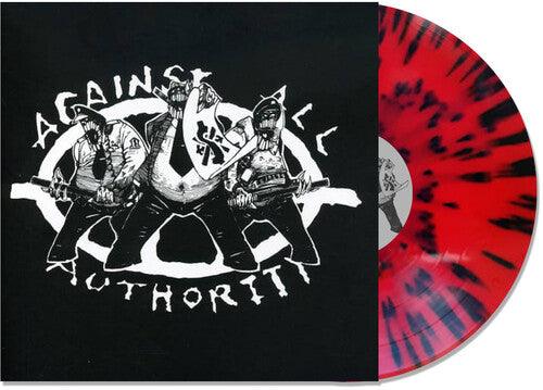 Against All Authority- 24 Hour Roadside Resistance (Red w/ Black Splatter)