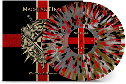 Machine Head- Bloodstone & Diamonds (10th Anniversary) - Clear Black Red Gold