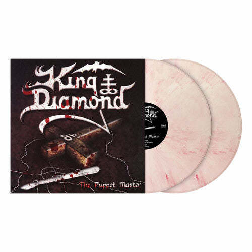 King Diamond- The Puppet Master (Red/White Marble Vinyl)
