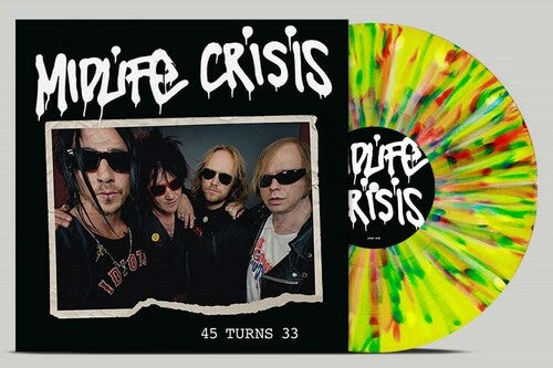 Midlife Crisis- 45 Turns 33 - Multicolour-splatter
