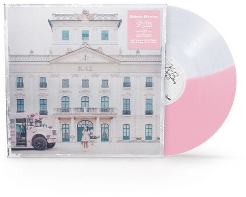 Melanie Martinez- K12 - Half Pink & Half Cloudy Clear Colored Vinyl (Import)