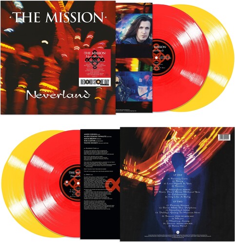 Mission- Neverland: 30th Anniversary - Limited 140-Gram Red & Yellow Colored Vinyl -RSD25