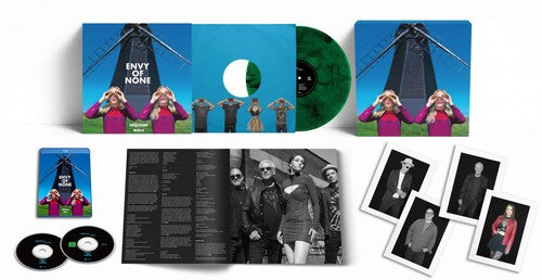 Envy of None- Stygian Waves - Deluxe Boxset 140gm Transparent Green & Black Marble Vinyl, CD & Bluray