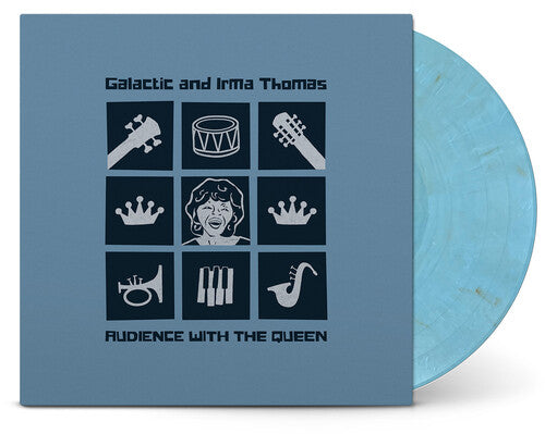 Galactic with Irma Thomas- Audience With The Queen (Sky Blue and Gold LP) (Indie Exclusive)