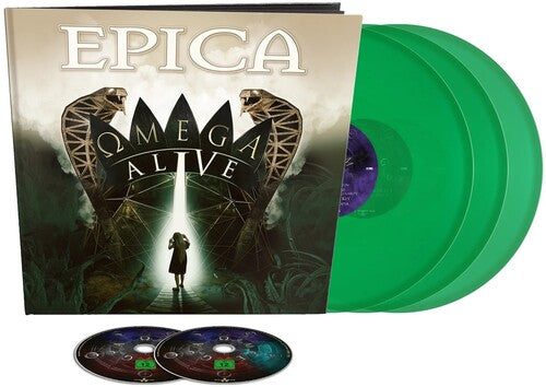 Epica- Omega Alive - Earbook Green