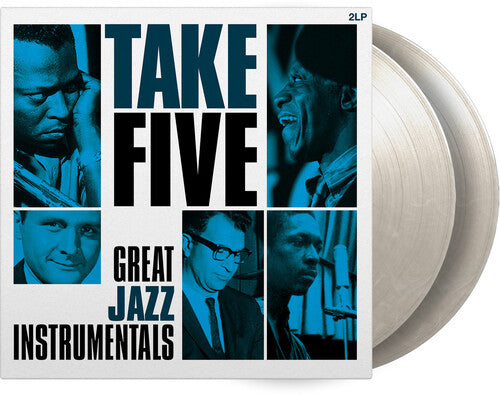 Various Artists- Take Five: Great Jazz Instrumentals / Various - Ltd Crystal Clear & White Vinyl