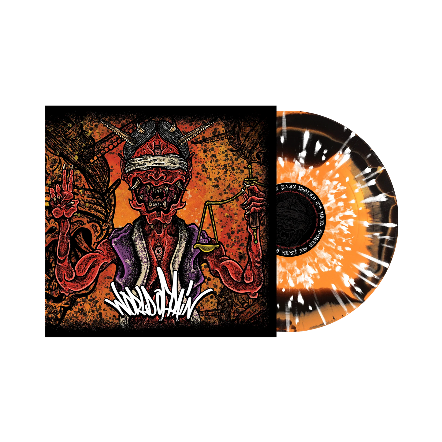 World of Pain- World of Pain (Orange/Black Smash w/White Splatter)(DAZE Records)