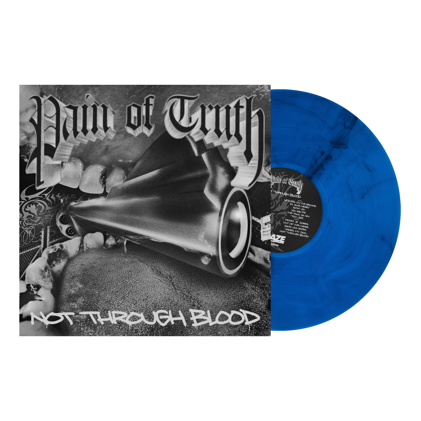 Pain Of Truth- Not Through Blood (Blue Swirl) (DAZE Records)