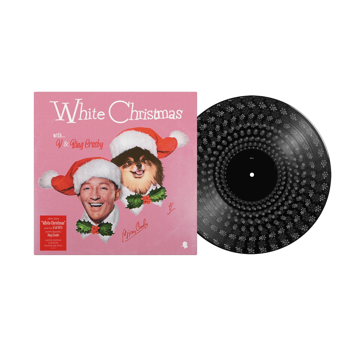 V x Bing Crosby- White Christmas (Zoetrope Picture Disc)