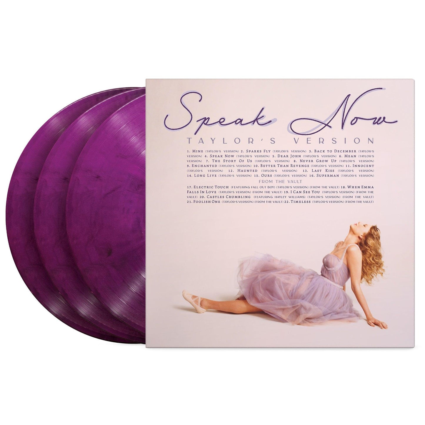 Taylor Swift- Speak Now (Taylor's Version) (Orchid Marbled 3LP)