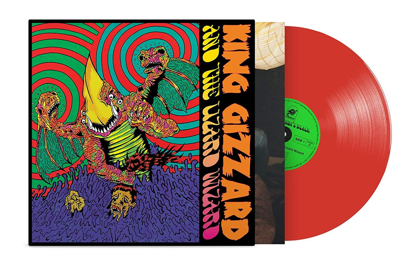 King Gizzard And The Lizard Wizard- Willoughby's Beach EP (Red Vinyl)