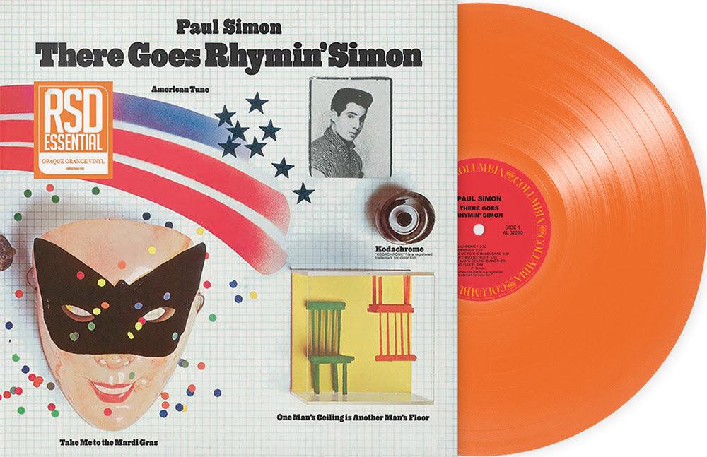 Paul Simon- There Goes Rhymin' Simon (RSD Essential Opaque Orange Vinyl)