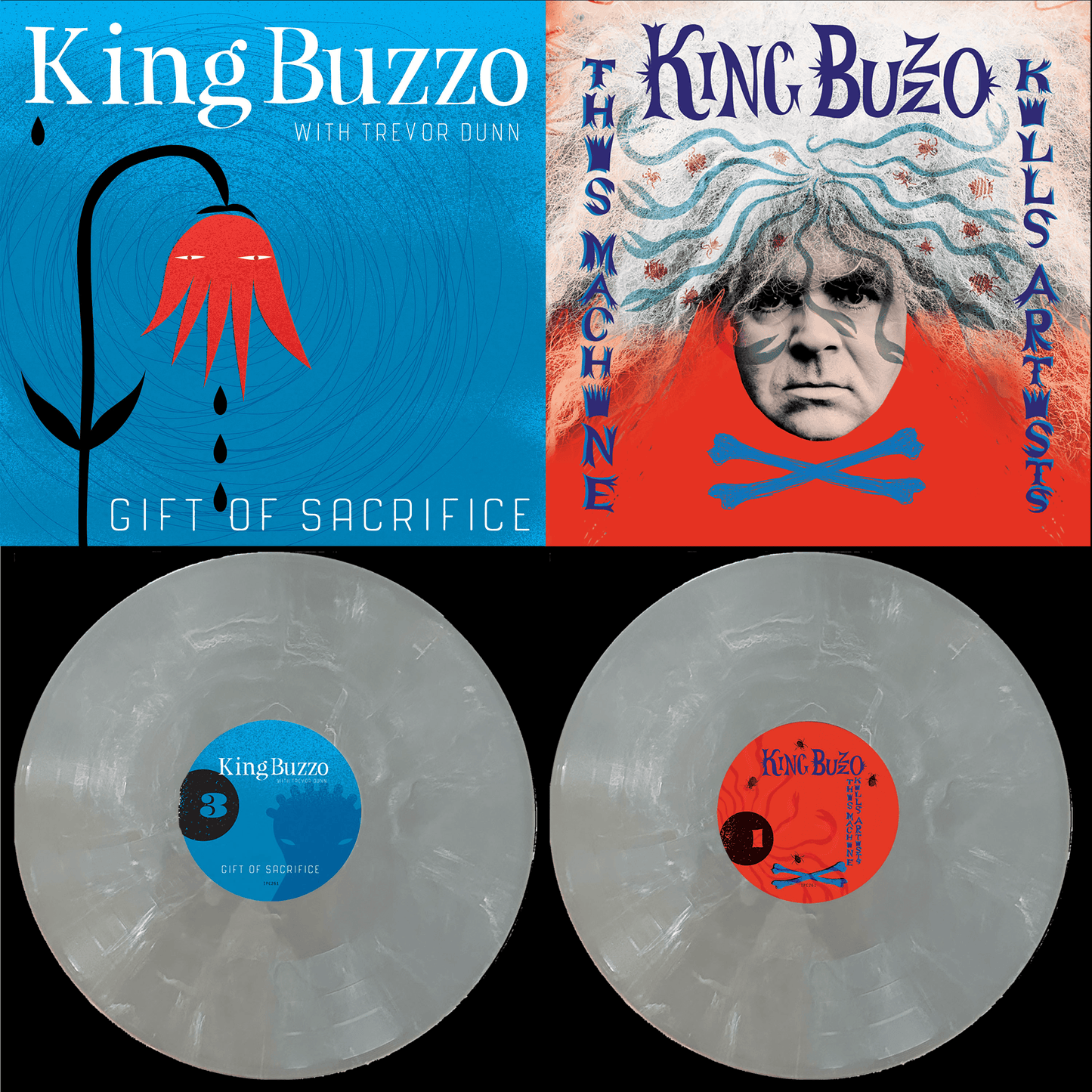 King Buzzo (Melvins)- This Machine Kills Artists & Gift Of Sacrifice (Indie Exclusive)