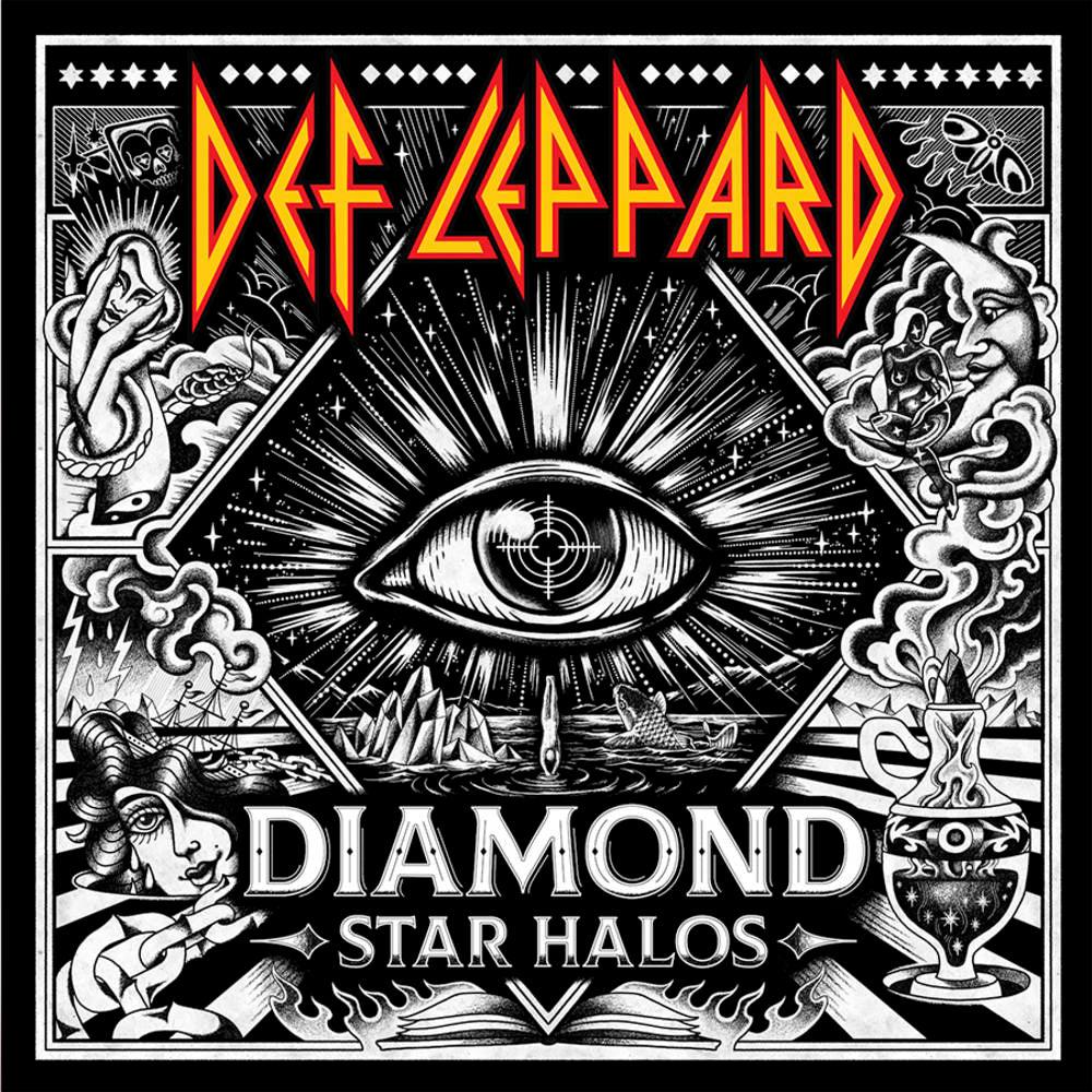 Def Leppard- Diamond Star Halos (Indie Exclusive Clear Vinyl)