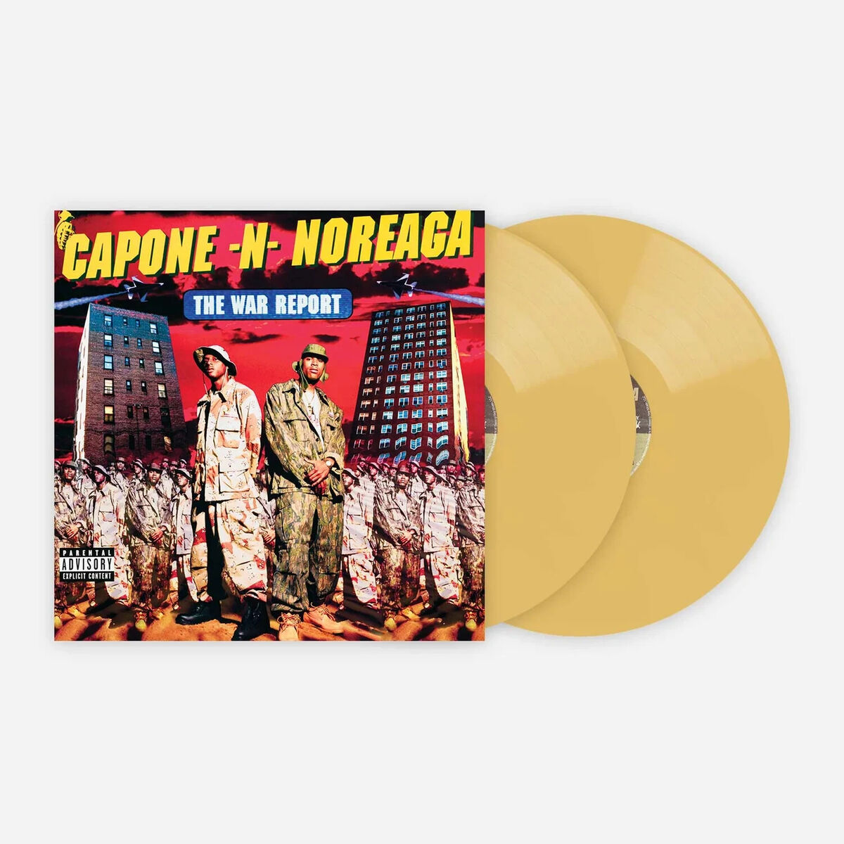Capone-N-Noreaga- War Report - Yellow Colored Vinyl