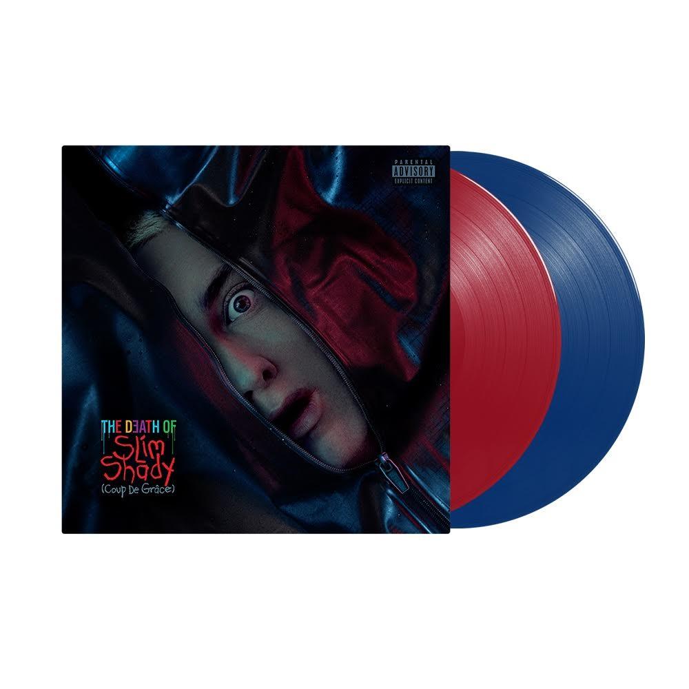 Eminem- The Death of Slim Shady (Coup de Grâce) (2LP Red & Blue Vinyl)