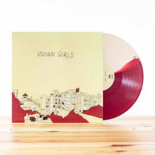 Vivian Girls- Vivian Girls (Half Cream/Half Maroon Vinyl)