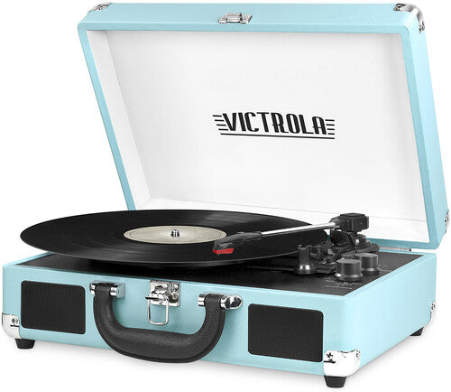 VSC-550BT Bluetooth Wireless Suitcase Turntable 3 Speed