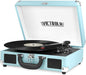 VSC-550BT Bluetooth Wireless Suitcase Turntable 3 Speed