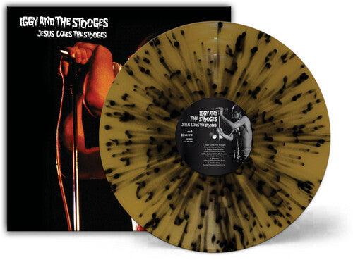 Iggy & Stooges- Jesus Loves The Stooges (Black & Gold Splatter)