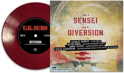 UK Subs- Sensei (Red)