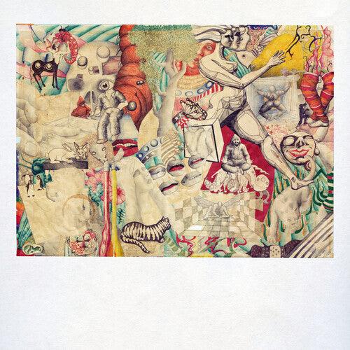 Teen Suicide- Honeybee Table At The Butterfly Feast - Mustard Yellow