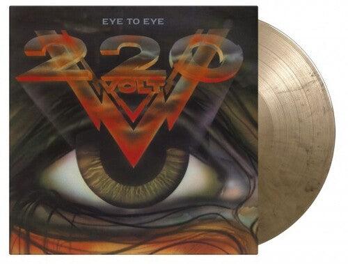 220 Volt- Eye To Eye - Limited 180-Gram Gold & Black Marble Colored Vinyl