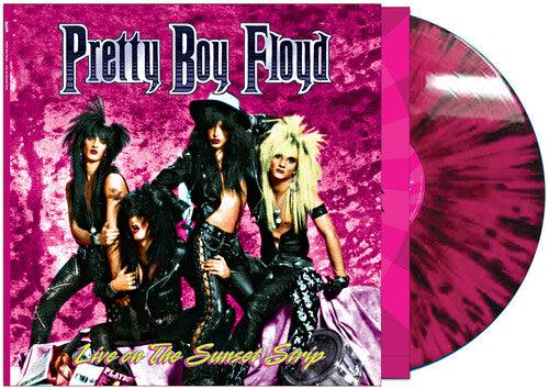 Pretty Boy Floyd- Live On The Sunset Strip - Pink/black Splatter