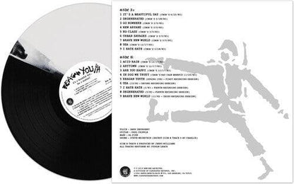 Reagan Youth- IT'S A BEAUTIFUL DAY...FOR A MATINEE! - BLACK AND WHITE SPLIT COLOR