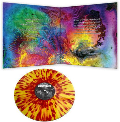 Brainticket- Live In Rome 1973 - Red/yellow Splatter