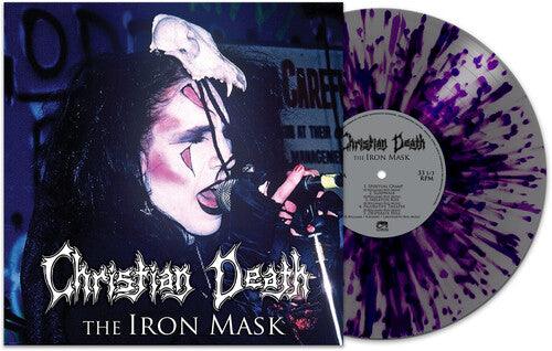 Christian Death- The Iron Mask - Silver/purple Splatter