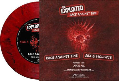 The Exploited- Race Against Time - Red Marble