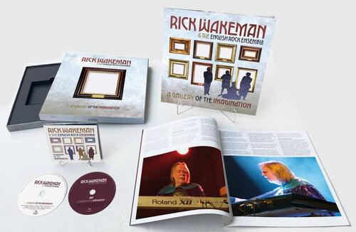 Rick Wakeman- Gallery Of The Imagination - Ltd Box Set Edition, 140gm Vinyl + CD + DVD + 28pg Book