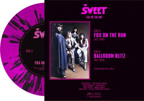 Sweet- Fox On The Run - PINK/BLACK SPLATTER