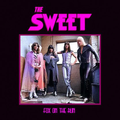 Sweet- Fox On The Run - PINK/BLACK SPLATTER