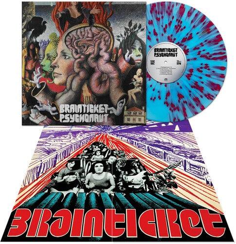 Brainticket- Psychonaut - Blue/red Splatter
