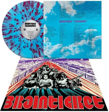Brainticket- Psychonaut - Blue/red Splatter