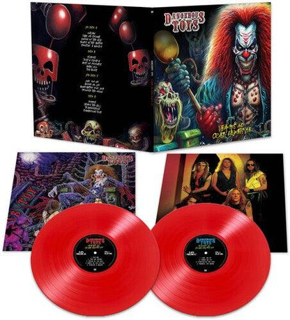 Dangerous Toys- Vitamins & Crash Helmets Live - Red