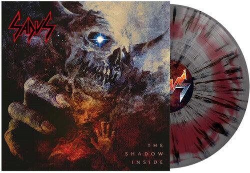 Sadus- The Shadow Inside - Silver, Red & Black Splatter