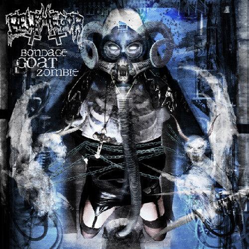 Belphegor- Bondage Goat Zombie - Transparent Blue/Black Marbled