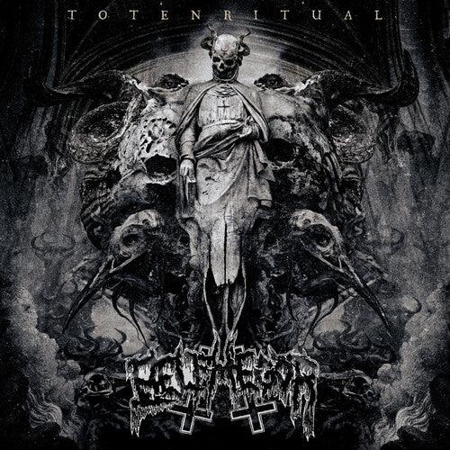 Belphegor- Totenritual - Crystal Clear, Gold & Black Splatter