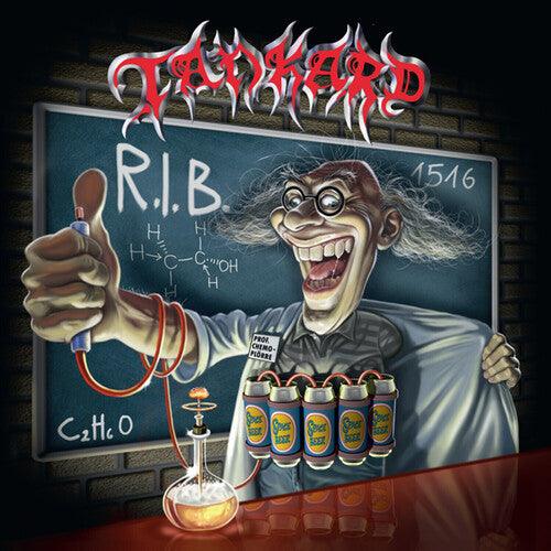 Tankard- R.i.b. - Red/white/black Splatter