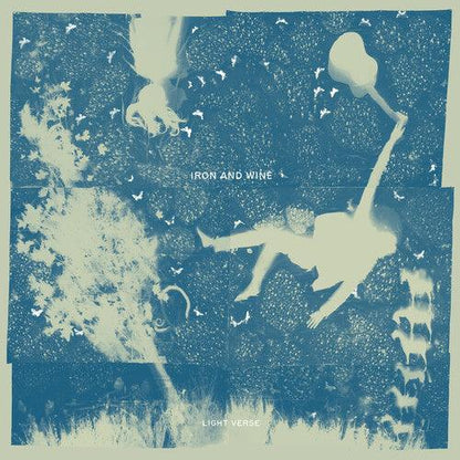 Iron & Wine- Light Verse (Clear w/ Blue Swirl Vinyl) (Loser Ed)