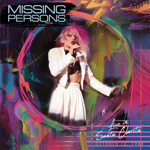 Missing Persons- Live in Santa Clarita, Ca - October 10, 1982 - Aqua Blue