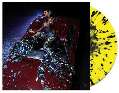 Kehlani- Crash - Black & Yellow Splatter Vinyl